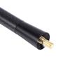 80mm 120mm Black Carbon Fiber Screw Aluminum Car Short Antenna Set Universal Auto Accessories