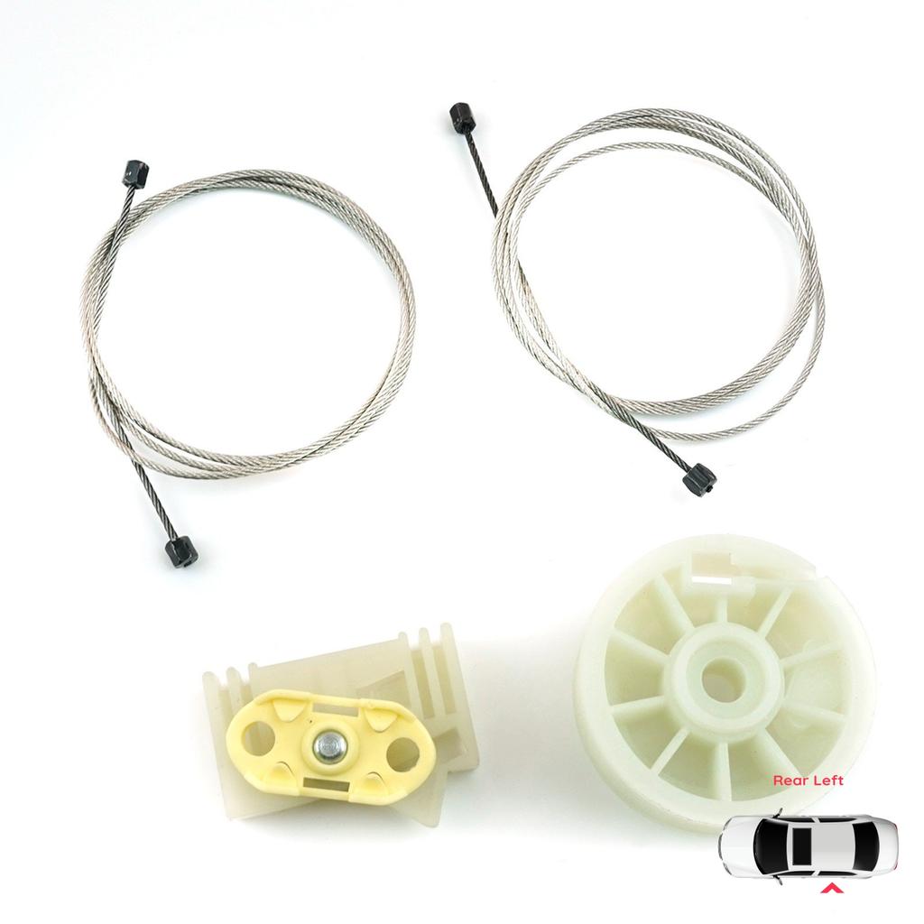 BWR367 Window Regulator Repair Set Rear Left Door for Vauxhall Opel Meriva MK1 A X03 2003-2010 93362663