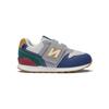 New Balance Nb 996 Mesh Cushioning Breathable Low Top Walking Shoes Baby Shoes Gray Blue IZ996JO3