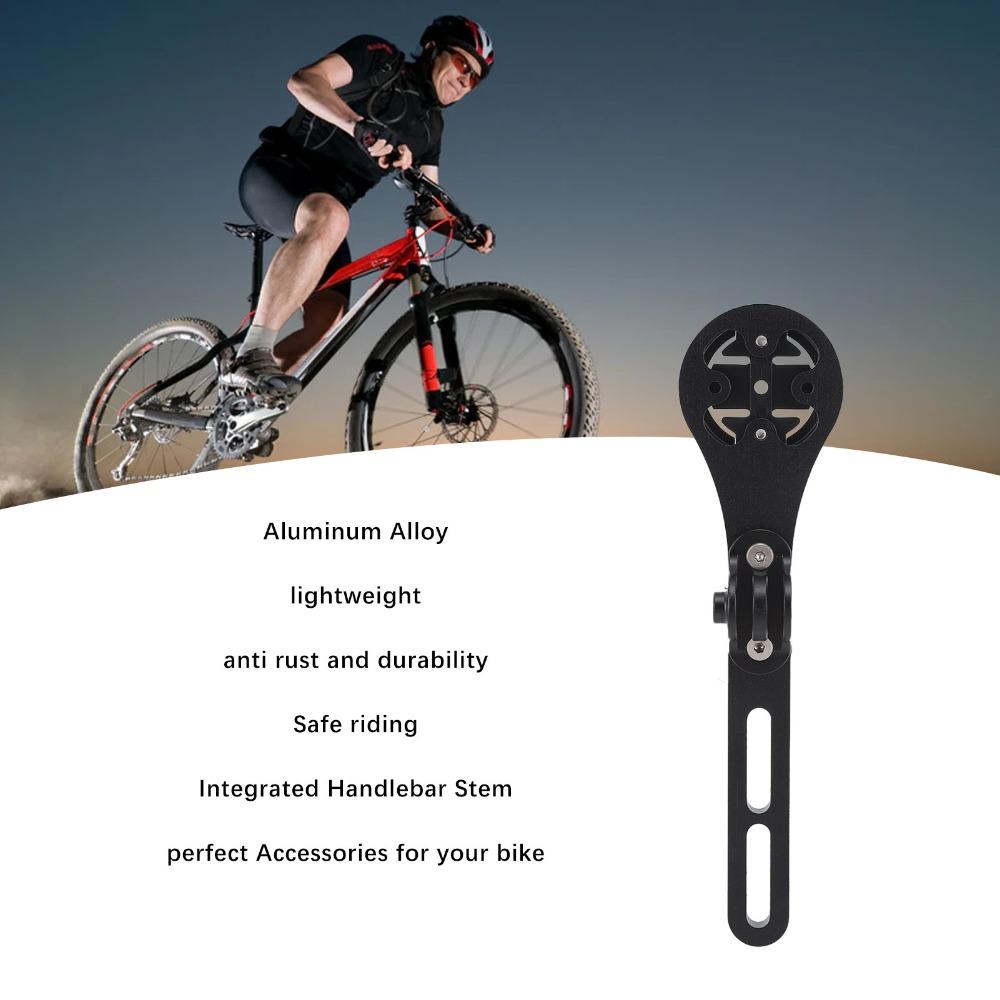 Aluminum Alloy Bike Computer Holder for Garmin/ Bryton/ Cateye /Wahoo Bike Performance Upgrade