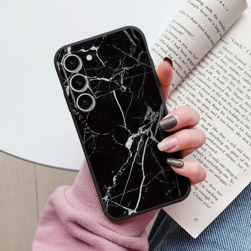 Чехол для Samsung A55 5G Задняя крышка Защитный силиконовый Funda Модный Мраморный Каменный Текстурный Coque для Samsung Galaxy A54 A56 Capa