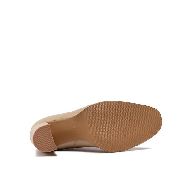 Простые ботильоны SL-44-02-000112 бежевые