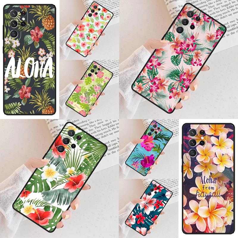 Hawaii Aloha Cell Phone Case for Samsung Galaxy S26 Ultra S25 S24 S23 S22 S21 S20 Note10 Cover