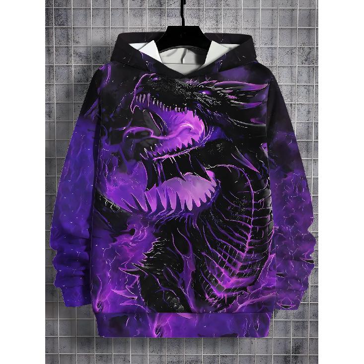 2026 New Colorful Animal prints Hoodie 3D Sweatshirt Men/Women Hooded Autumn And Winter Coat Mens Clothing Funny Jacket Black Hoodies