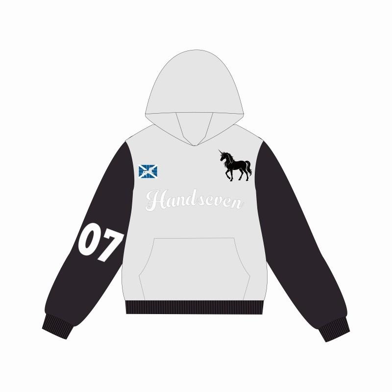 Vintage Style Loose Fit Hooded Sweatshirt Teens Casual Pullover With Side Pockets
