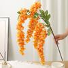 5 вилок Имитация цветочной гирлянды Яркий цвет Реалистичные лозы Реалистичная гирлянда из глицинии Свадебный букет Декор для вечеринки