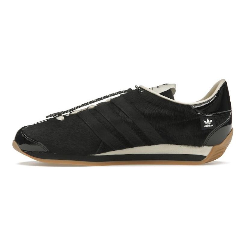 Song for the Mute x adidas Country OG Pony Hair Pack - Черные Унисекс Кроссовки Core-Black Cream-White JH9010