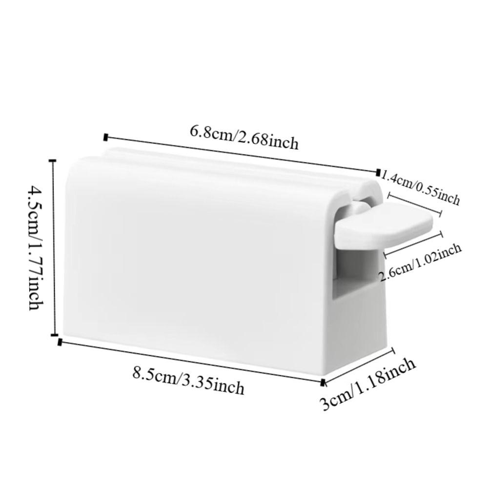 Manual Rotating Toothpaste Squeezer Portable Manual Cream Tube Extruder Tooth Cleaning
