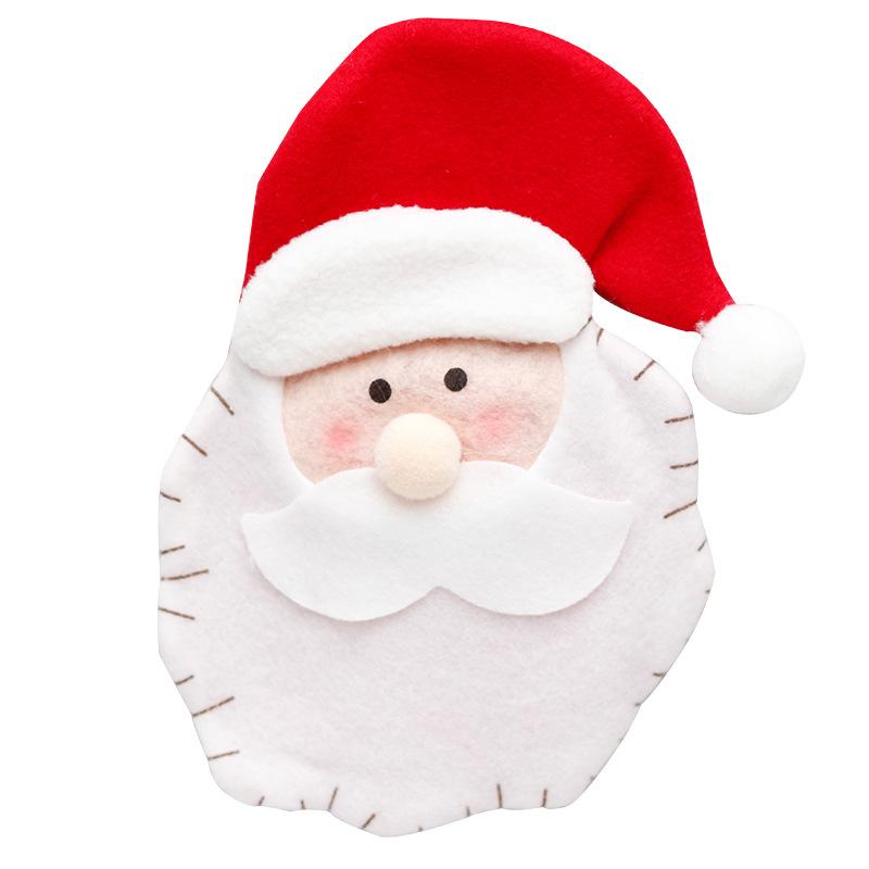 Товары для рождественских украшений, креативный мультяшный набор ножей и вилок, ресторан, праздничная вечеринка, набор столовых приборов