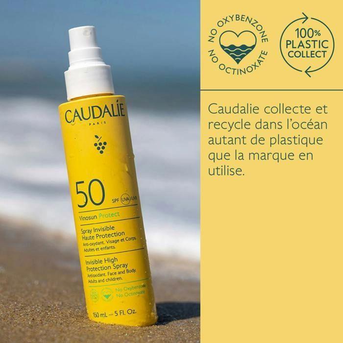 Caudalie Solaires Spray Invisible SPF50 150Ml TU Blanc
