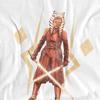Ahsoka Unisex Adult The Warrior T-Shirt