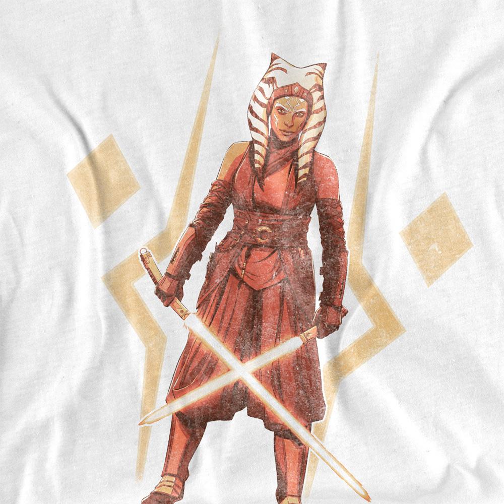Ahsoka Unisex Adult The Warrior T-Shirt