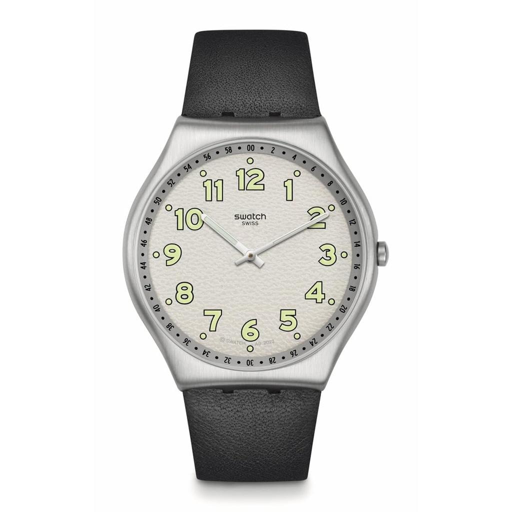 Swatch BLACK HEPCAT SS07S134 Черные наручные часы,