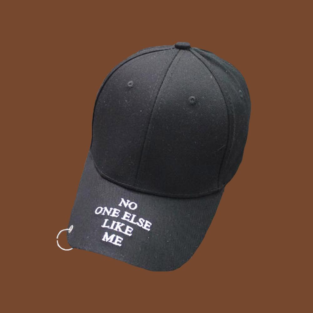 Women Men Hip Hop Kpop Snapback Baseball Cap One Tone With Ring Sport Dancing Travel Lover Dad Hat Caps Streetwear Adjustable Size