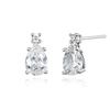 GEIGER Jewelry 925 Silver Simple Waterdrop Stone Earrings GISVEE137