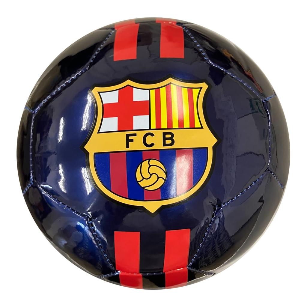 New FC Barcelona Size 4 Soccer Ball for Leisure