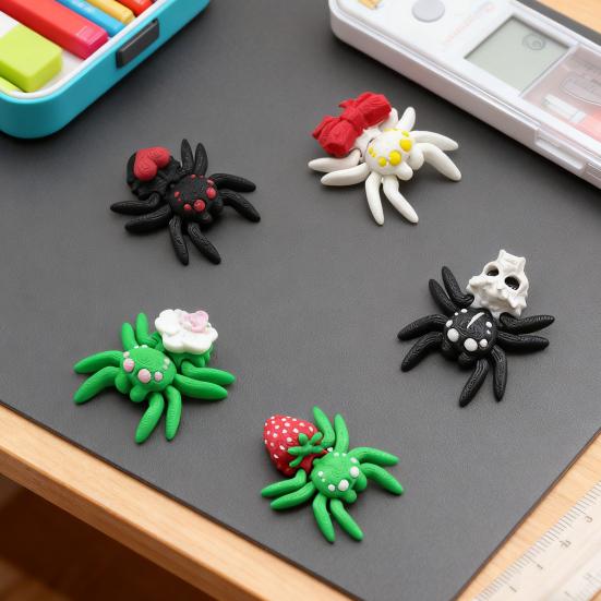 Yousheng 3D Printed Spider Ornament Mini Spider with Movable Joints Colorful Spider Fidget Toy for Kids And Adults Party Favors