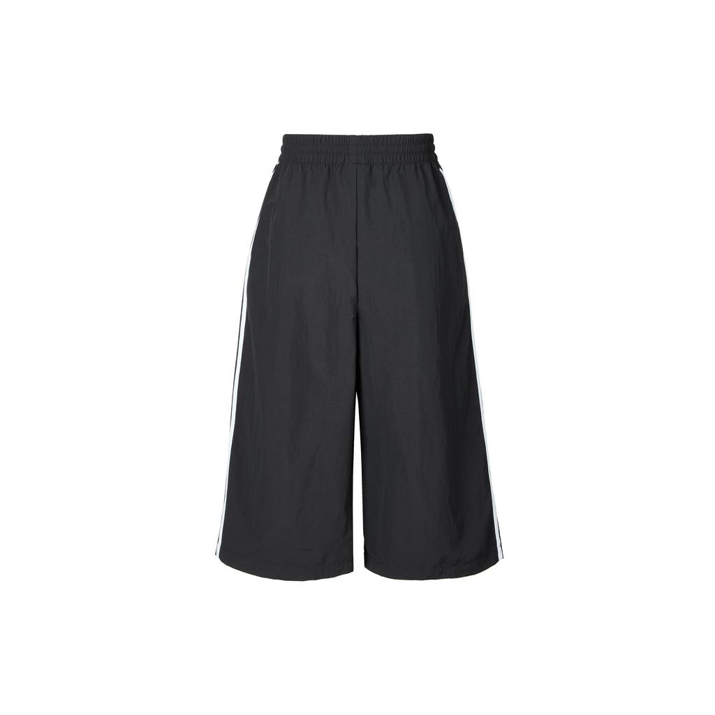 adidas Originals Classic Серия Три Полоски Коллекция Трилистник SS25 Мода Универсальные Трендовые Удобные Повседневные Шорты Мужские Шорты Черные Белые KB5441