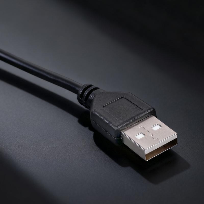 USB-переключатель питания Шнур 30 см / 11,81 дюйма Для маломощных устройств, таких как светодиодные ленты, вентиляторы, лампы Не для передачи данных Шнур питания