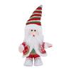 Walking Santa Toy 28.5cm Singing Electric Santa Toy Stuffed Doll with Music and Light for Home Decor