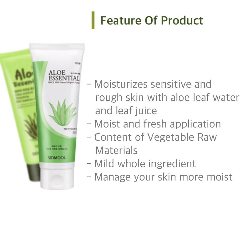 SIDMOOL Aloe Essential 165мл (Для жирной кожи)