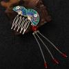 Headwear Accessories Women Hair Accessories Tassel Fan Hair comb Lady Barrettes Fan Shape Hairpins