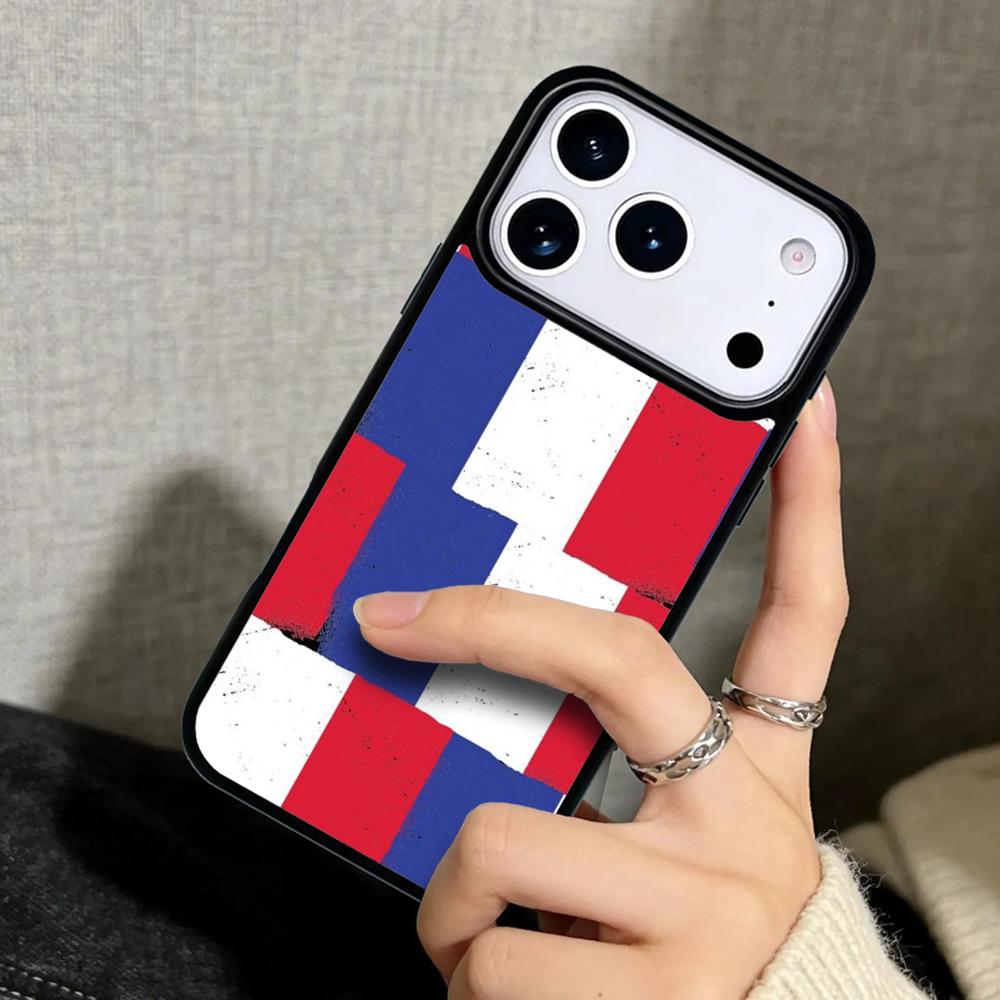 Чехол Case для iPhone 17 Air 16 Pro Max 15 Plus 11 13 Mini 14 12 Задняя крышка телефона Флаг Франции