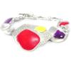 [I5864] - Multicolor 'Coloring' Designer Bracelet