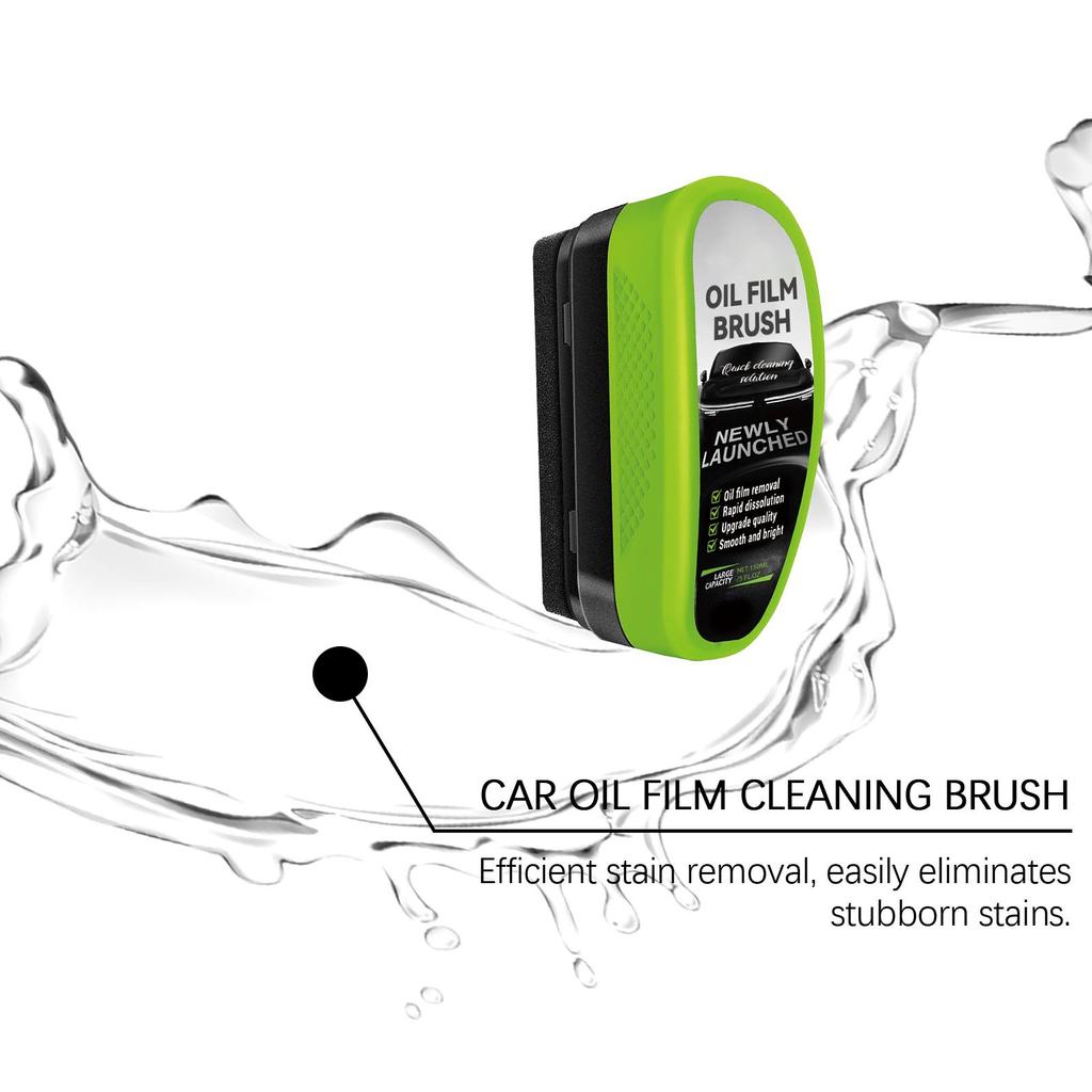 AMZ car glass cleaning brush car windshield oil film dust daily cleaning care brush daily cleaning and maintenance tools 1pcs