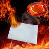 50*20cm Paper Magic Fire Prop 1/10 Sheets Magic Flash Paper Professional Magician Props Stage Magic Trick