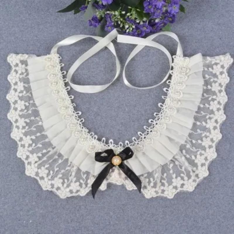 Fashion Sequins Beaded Plastic Masonry Lace Collar DIY Women's Clothing Corsage One-piece Skirt Shopping Trip Wild Decoration