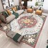Vintage Boho Area Rugs Machine Washable Area Rug Soft Carpet for Living Room Rug Dinning Room Bedroom Playroom Indoor Floor Mat