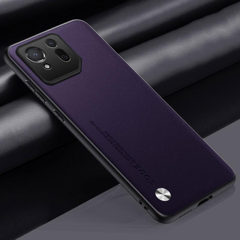 Роскошный кожаный чехол для телефона Asus ROG Phone 9 8 Pro 9Pro Однотонная кожаная ударопрочная мягкая задняя крышка для Asus ROG Phone 7 7Pro 6 5 3