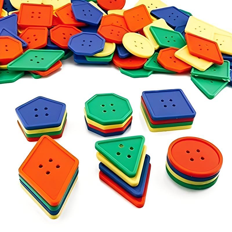 Threaded Geometry Building Blocks Toy Arithmetic Toys Educational Toy Children Threading Teaching Aids Brain-training TMZ