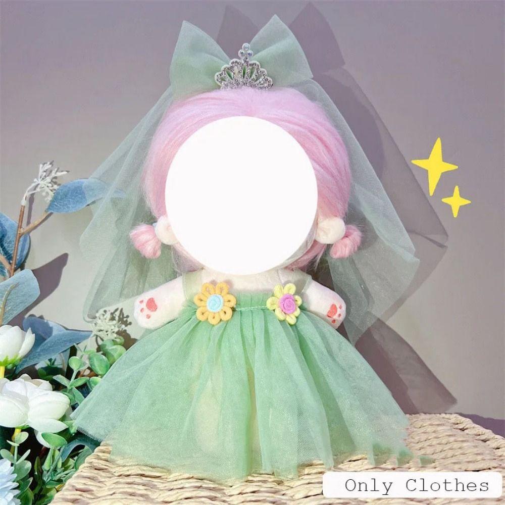 Cotton Doll Cotton Doll Lolita Clothes 20cm Plush Doll Clothes 20 Cm Cotton Doll