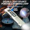 Portable Flashlight 1000 Lumens USB Rechargeable Tactical Flashlight Waterproof Led COB Work Light for Camping Emergency Household Use