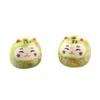 2 шт. с отверстием для кошки керамический орнамент красочные благословение кошки бусины кошка керамические бусины изготовление ювелирных изделий
