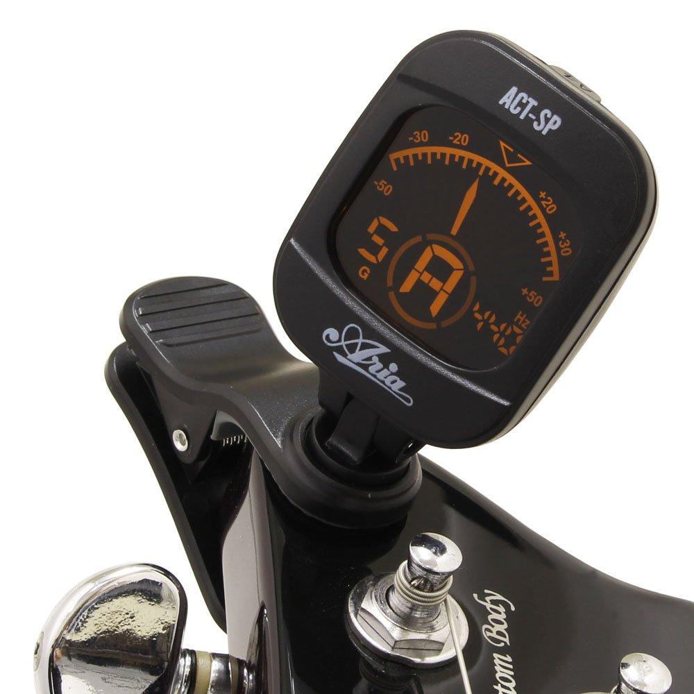 ARIA Multimode Tuner Black BK Clip-on ACT-SP