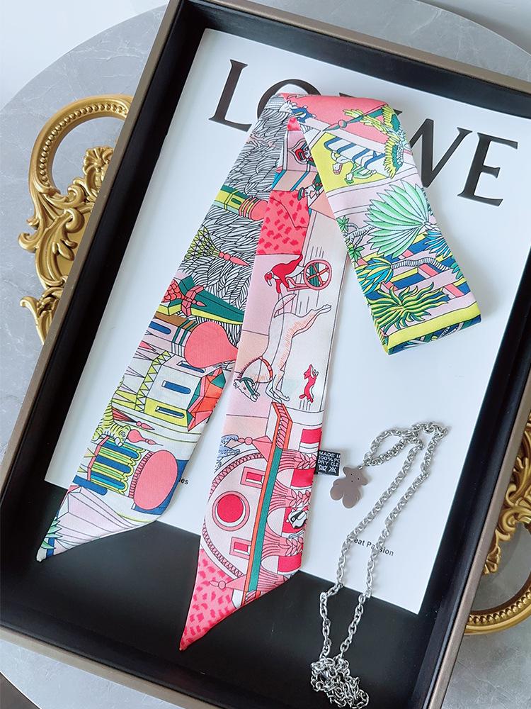 Ленточный декор для ручки сумки-тоут