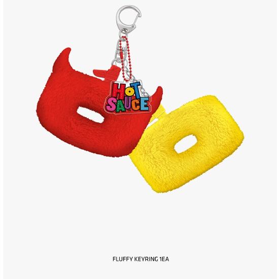 BABYMONSTER HOTSAUCE Пушистый брелок