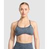 Спортивный бюстгальтер Adapt Camo Cross Back, цвет титановый, синий, деним, серый B3c2e Udcj
