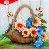 Diamond Painting Flowers Pictures With Rhinestones Diamond Embroidery