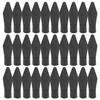 30pcs Rubber Soft Arrowhead Safety Arrows Tips for Outdoor Shooting Practice