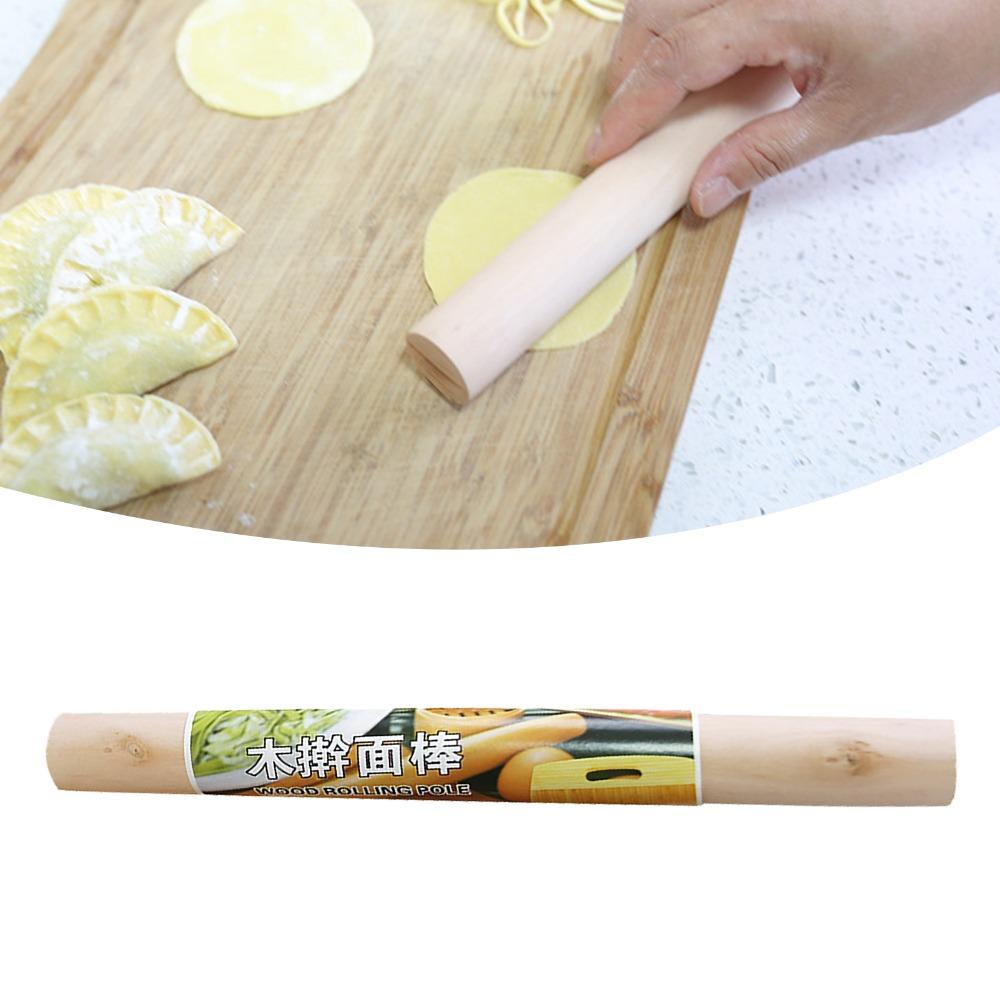 Sturdy Wood Small Rolling Pin Smoothing Texture Fondant Roller Smooth Dough Roller  Fondant Rolling