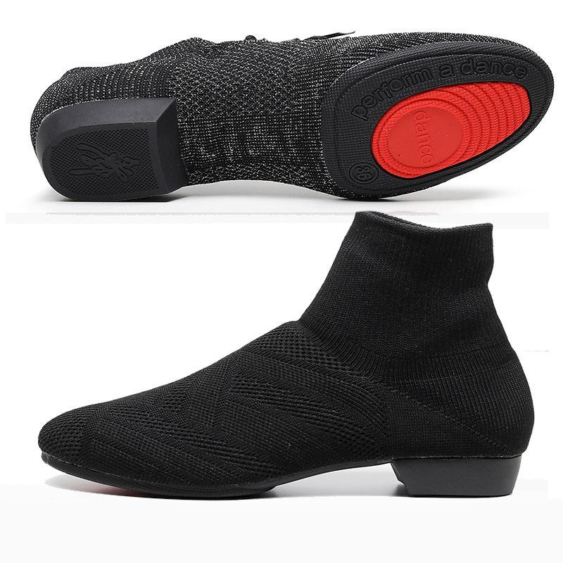 High Top Jazz Dance Mesh Breathable Dance Shoes Modern Ballet Training Shoes for Teacher Shoes