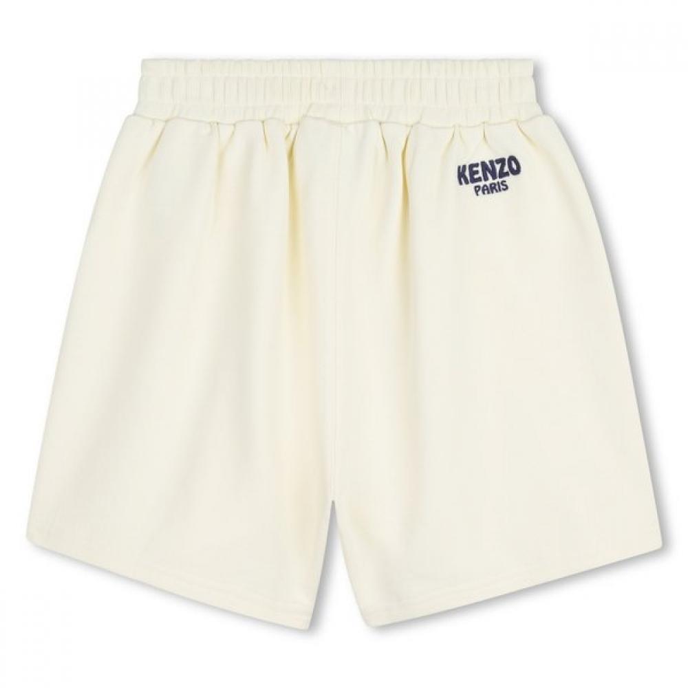 Kenzo Kids 14y Kenzo Garden Logo Waistband Shorts