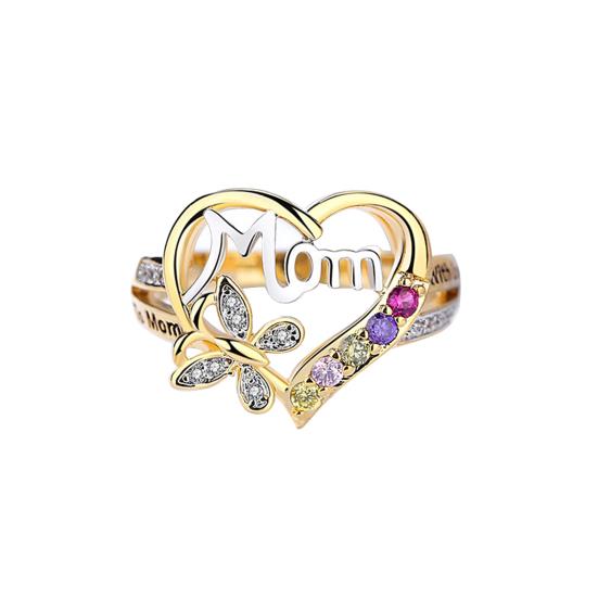 Кольцо на палец со стразами и изумрудом, тонкая работа, блестящее кольцо на костяшку для матери