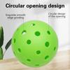 Pickleball Injection Molded Resilient 40-Hole Ball - Tpe Elasticity Ball Outdoor Sports Playing Experience