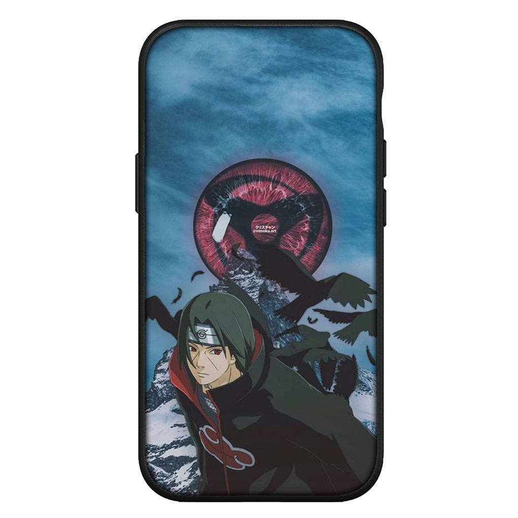 Для iPhone 15 14 Xiaomi Redmi Note 13 12 11 Pro Max X 8 7 XR Samsung Galaxy A15 S24 S23 A05 Huawei OPPO A17 Uchiha Itachi Akatsuki аниме-чехол для телефона