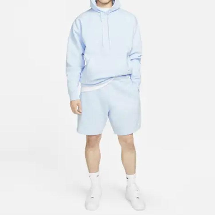 Nike Solo Swoosh Fleece Shorts Men Bottoms Blue DV3055-441